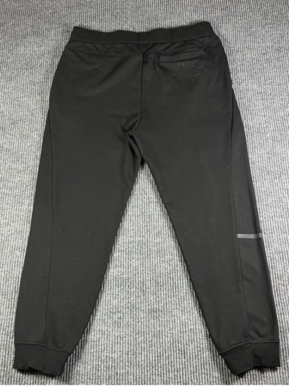Armani Exchange Mens XXL Black Sweatpants Pants Joggers Thick Heavy Drawstring - Picture 7 of 11